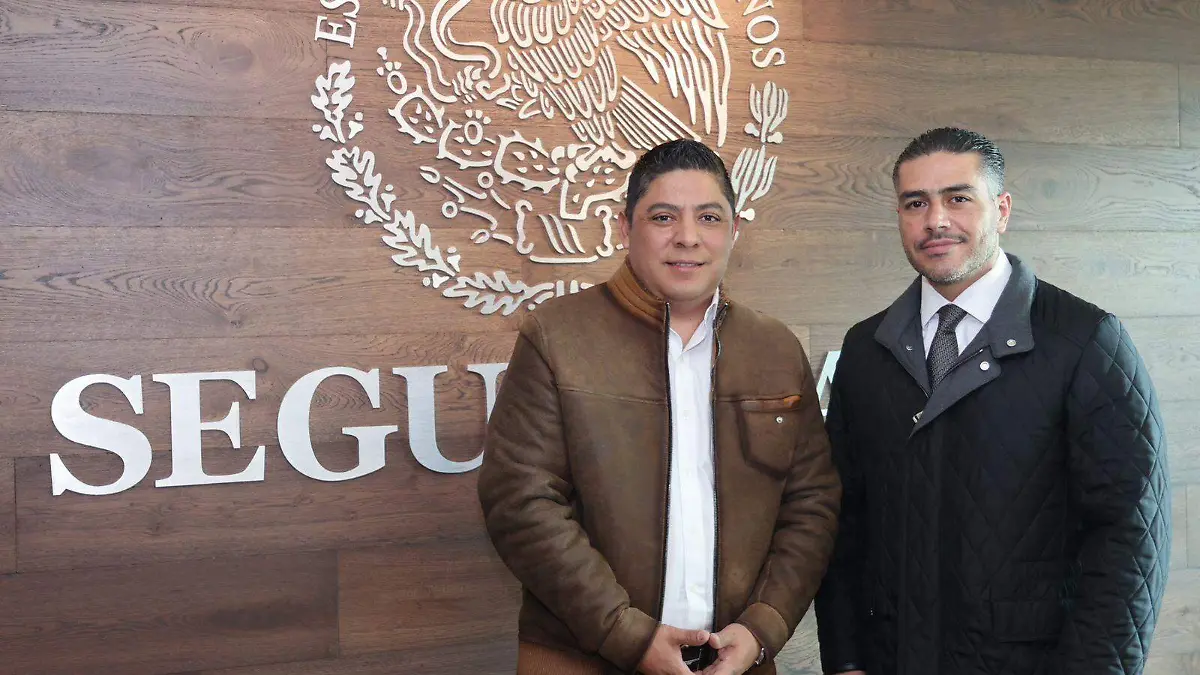 Ricardo Gallardo Cardona y Omar García Harfuch